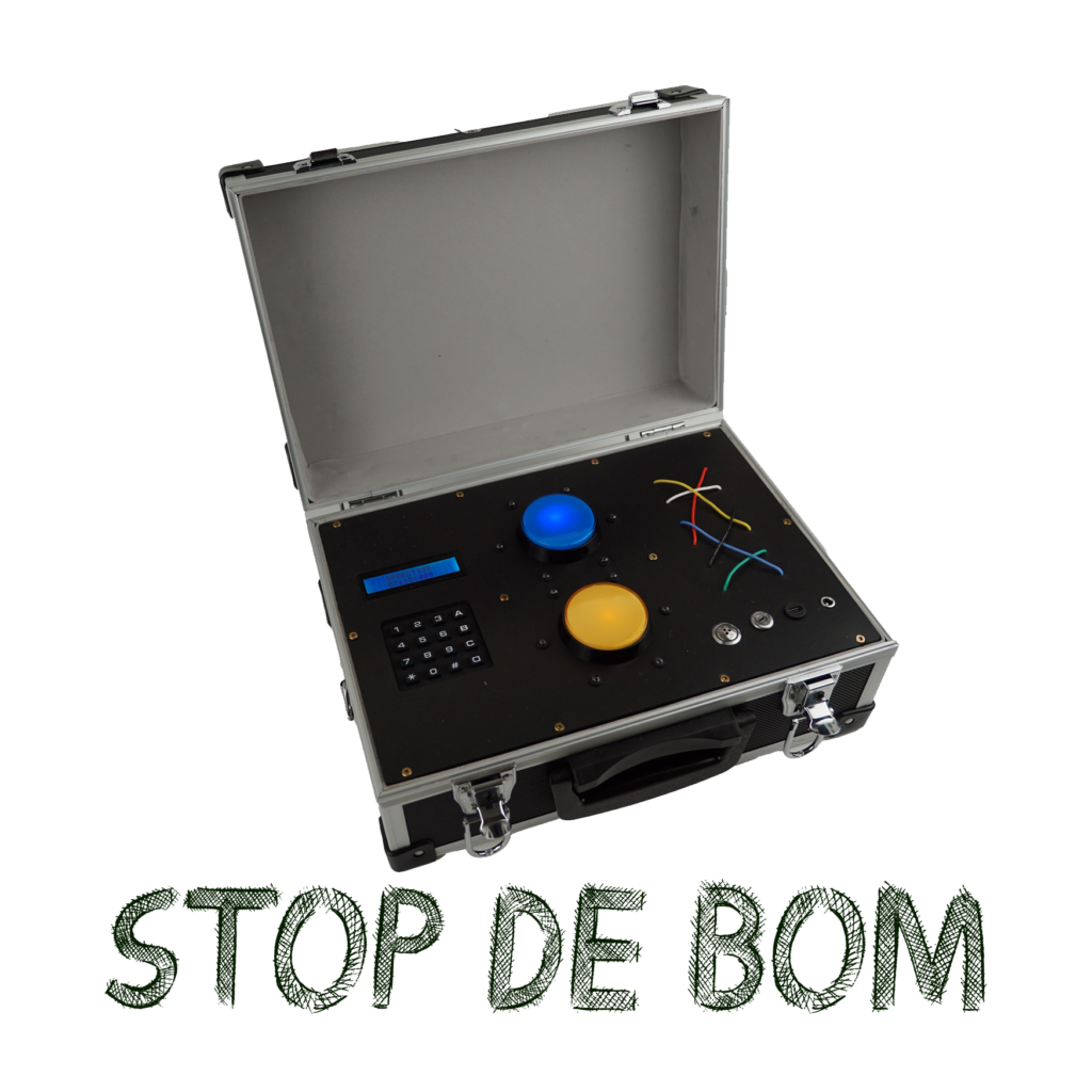 Stop de bom - Joost Breetvelt - Escaperoom kist